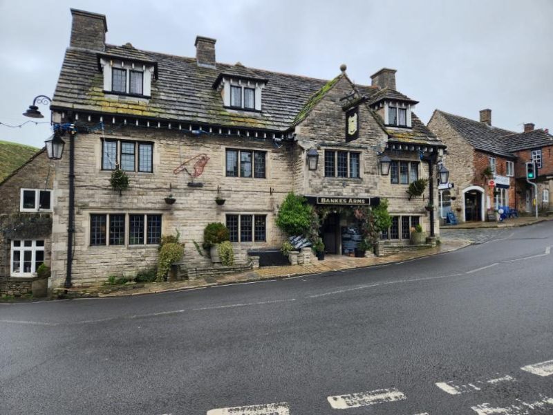 A typical English countryside hotel and pub.