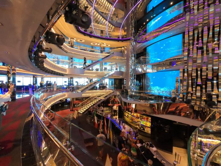 MSC Seaside Main Atrium