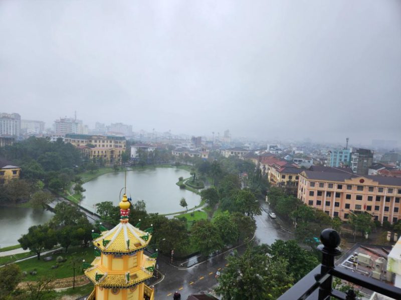 Indochine Palace Hotel views.